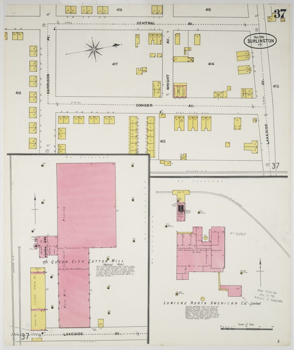 Miniature of Burlington 1906, sheet 37