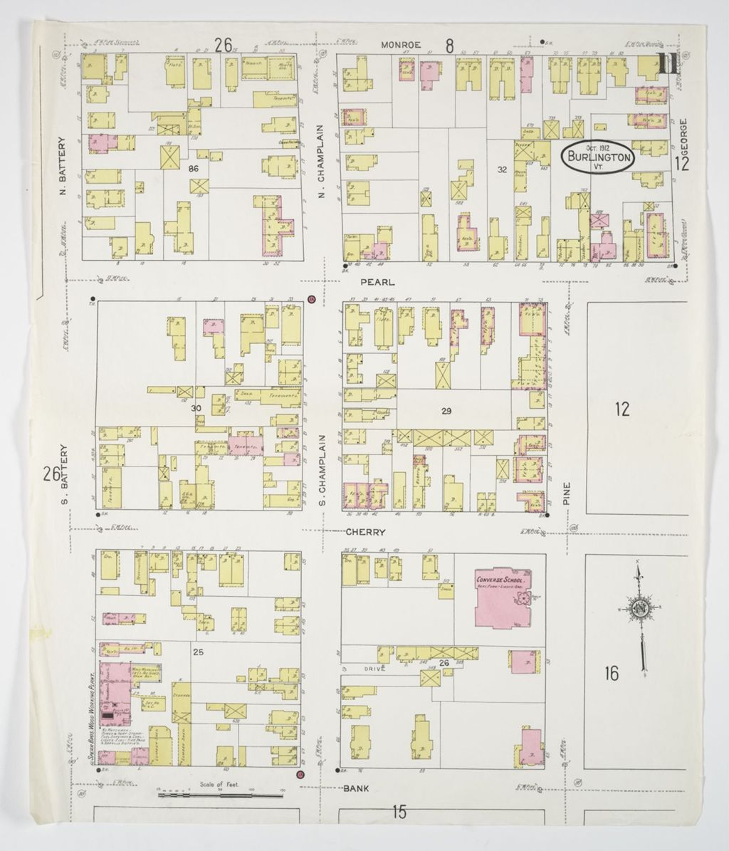 Miniature of Burlington 1912, sheet 11