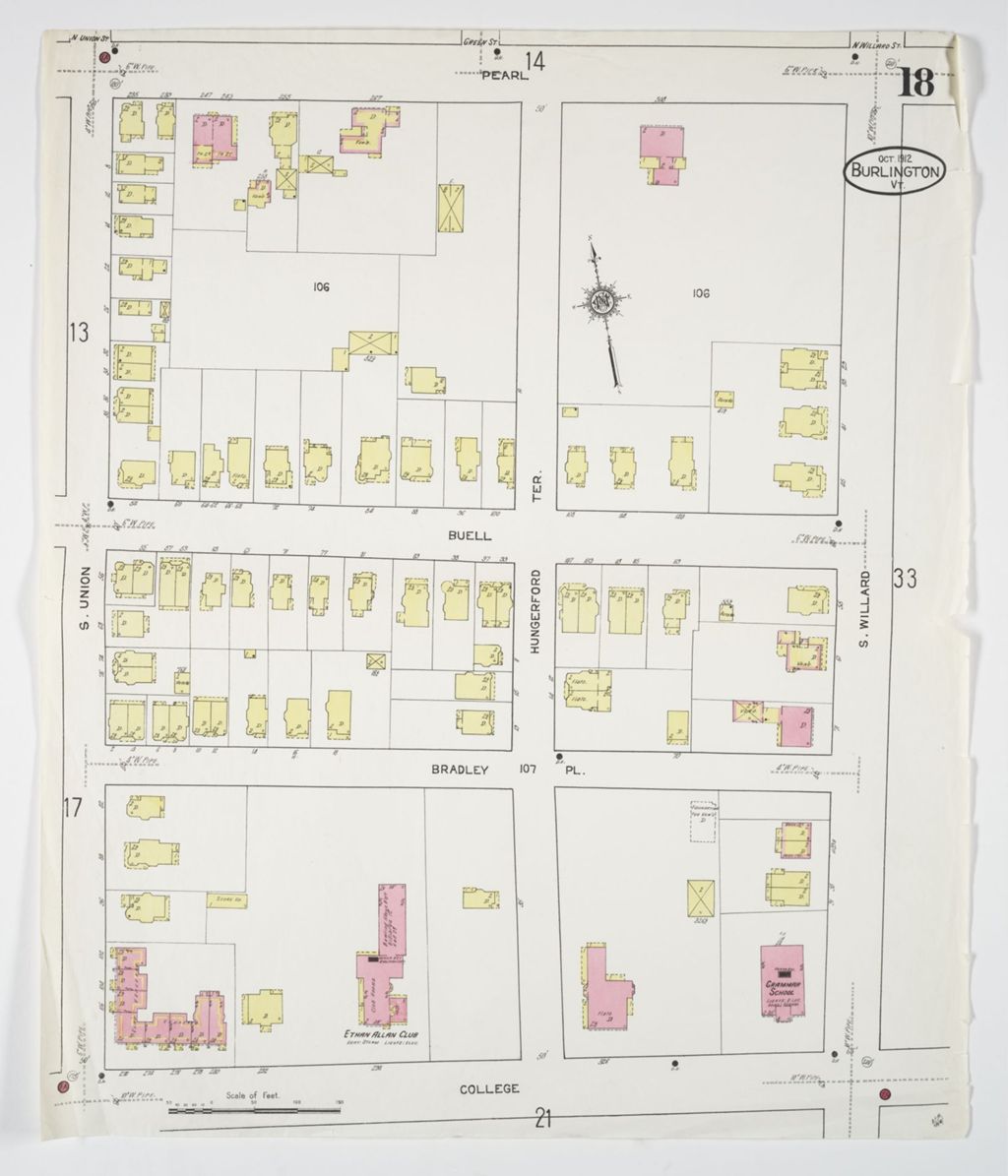 Miniature of Burlington 1912, sheet 18