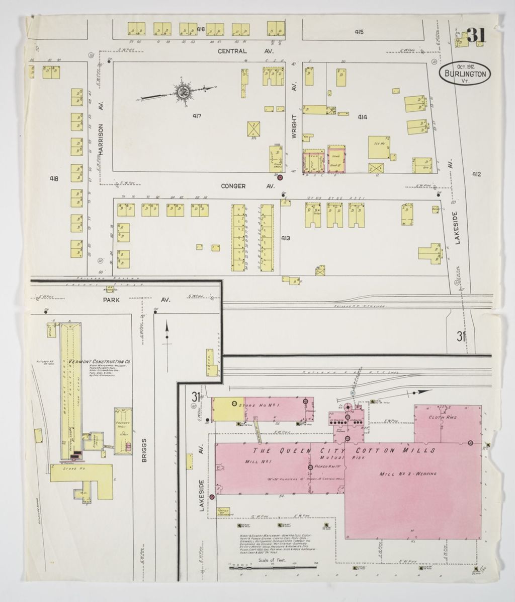 Miniature of Burlington 1912, sheet 31