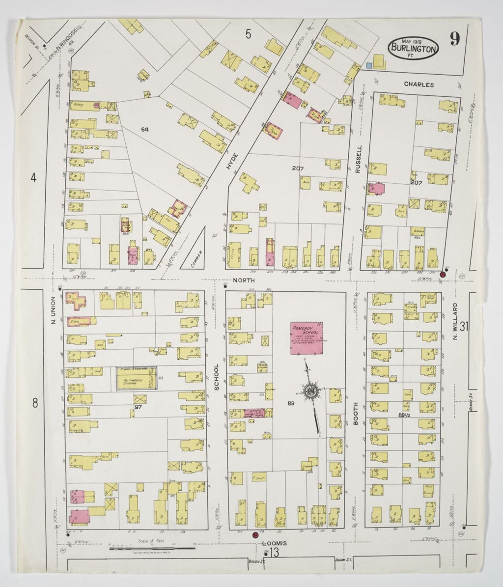 Miniature of Burlington 1919, sheet 09