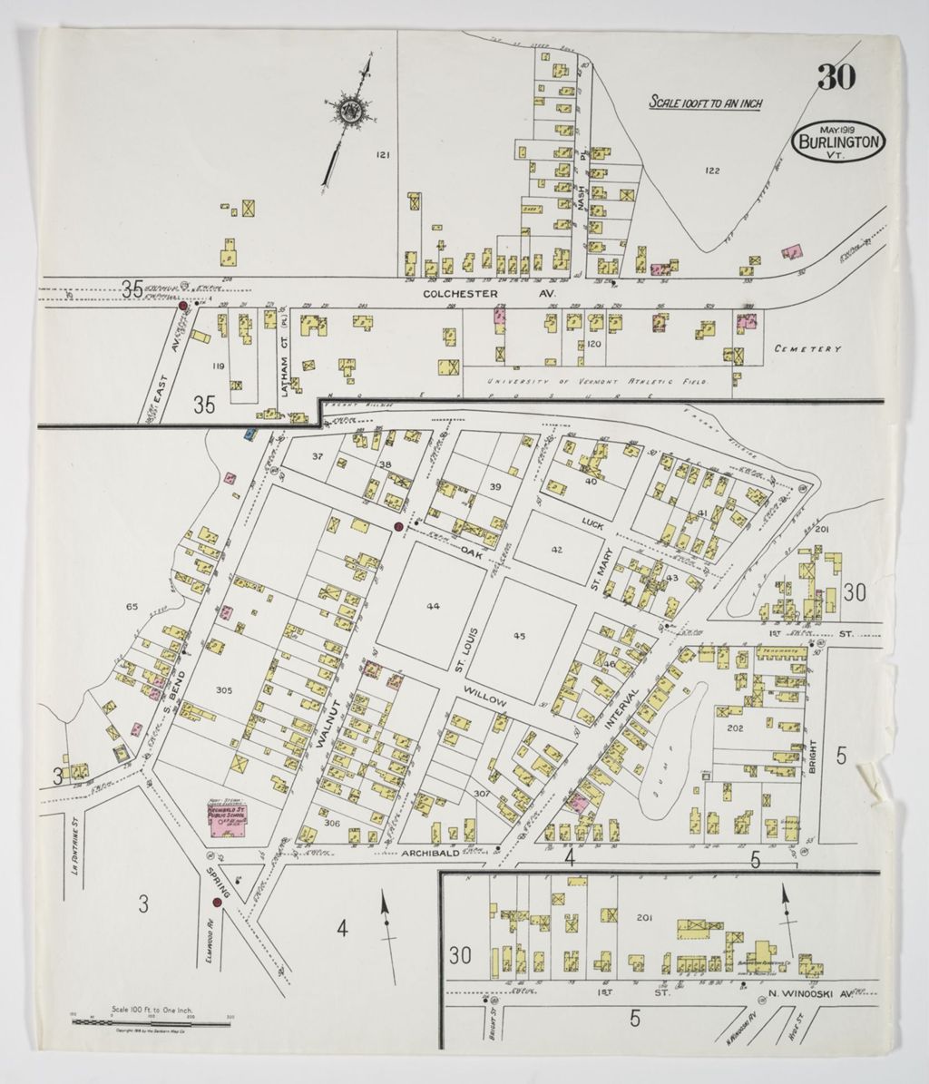 Miniature of Burlington 1919, sheet 30