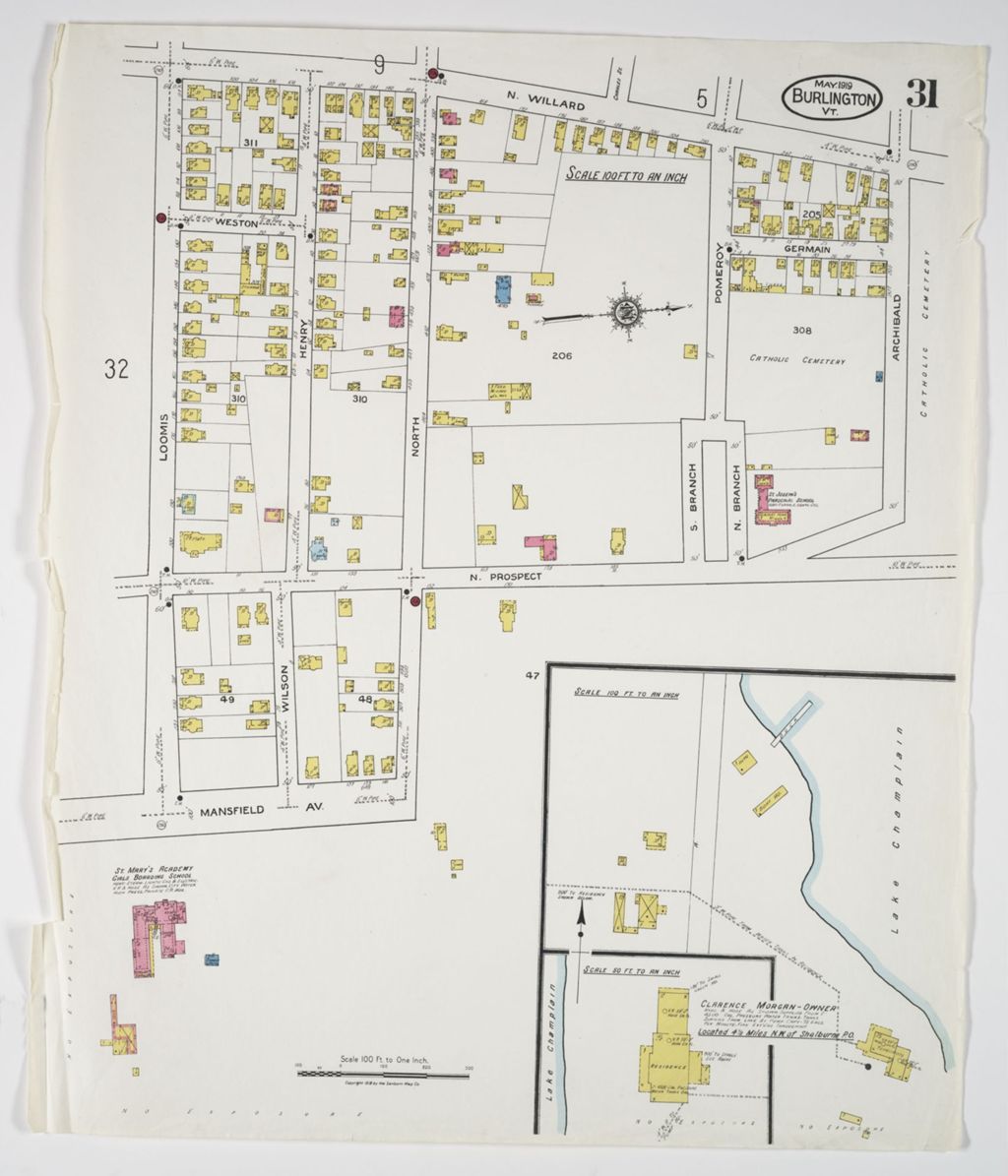 Miniature of Burlington 1919, sheet 31