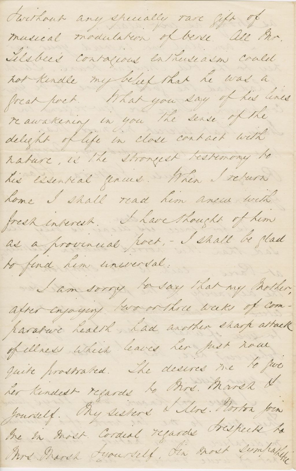 Miniature of Letter from CHARLES ELIOT NORTON to GEORGE PERKINS MARSH, dated May 25, 1871.