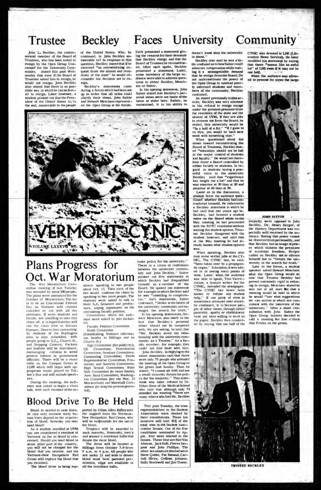 Miniature of Vermont Cynic, 1969, October-November