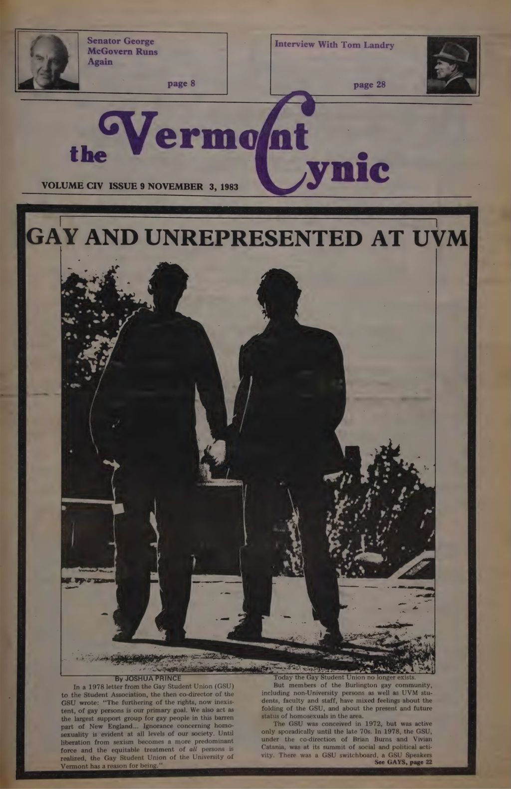 Miniature of Vermont Cynic, 1983, November