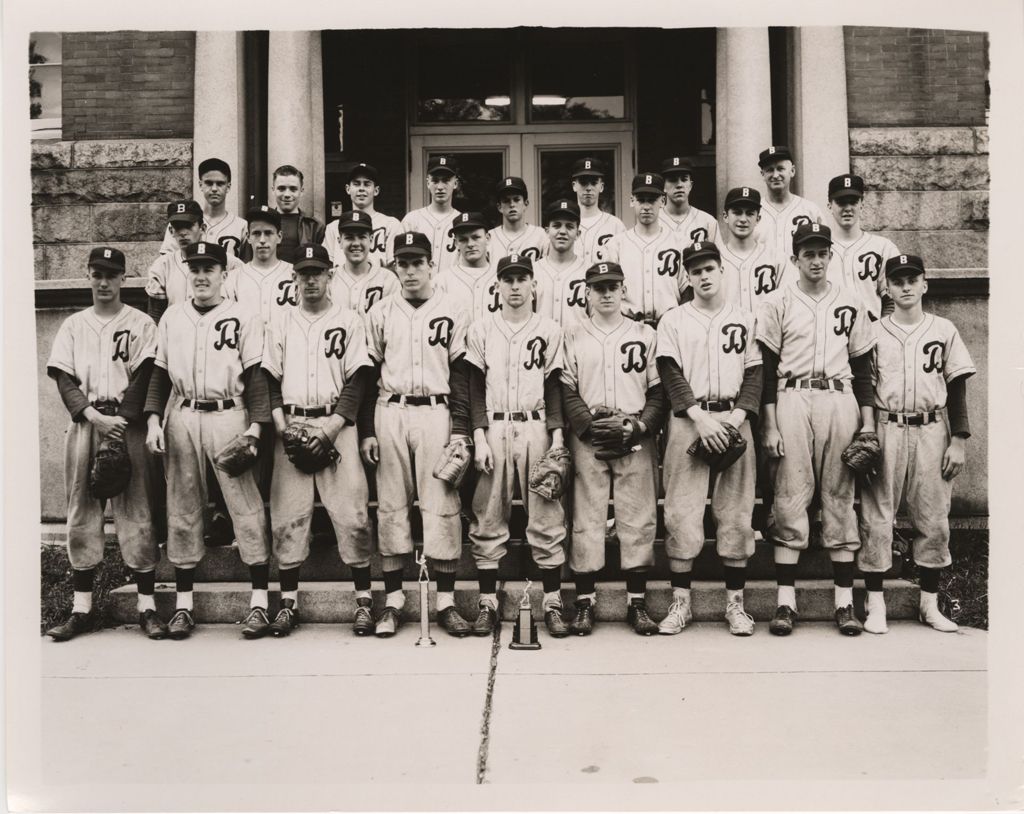 Miniature of Burlington High School Baseball Team