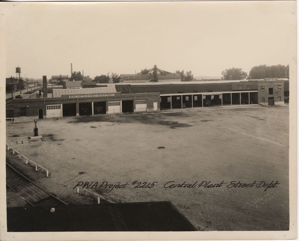 Miniature of Burlington Street Department Buildings (Pine Street)