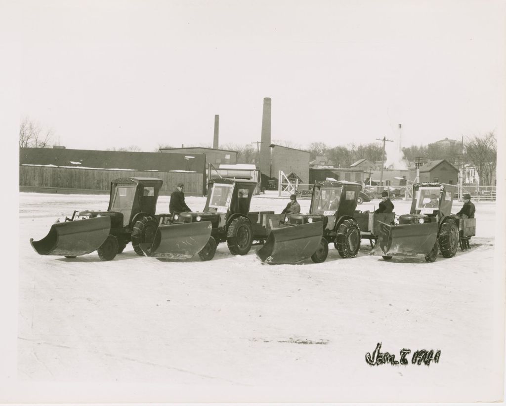 Miniature of Burlington Street Department Buildings - Equipment