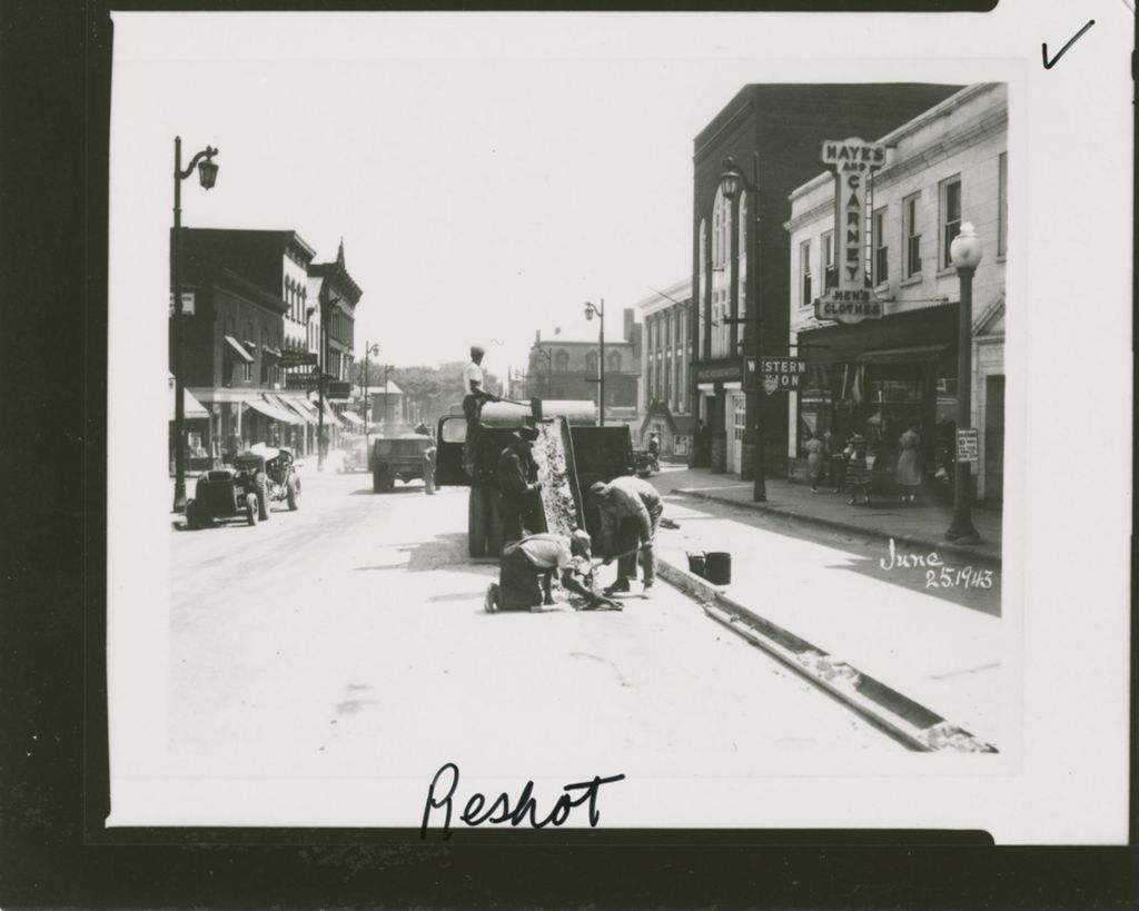 Miniature of Burlington Streets: Church St. (4X5)