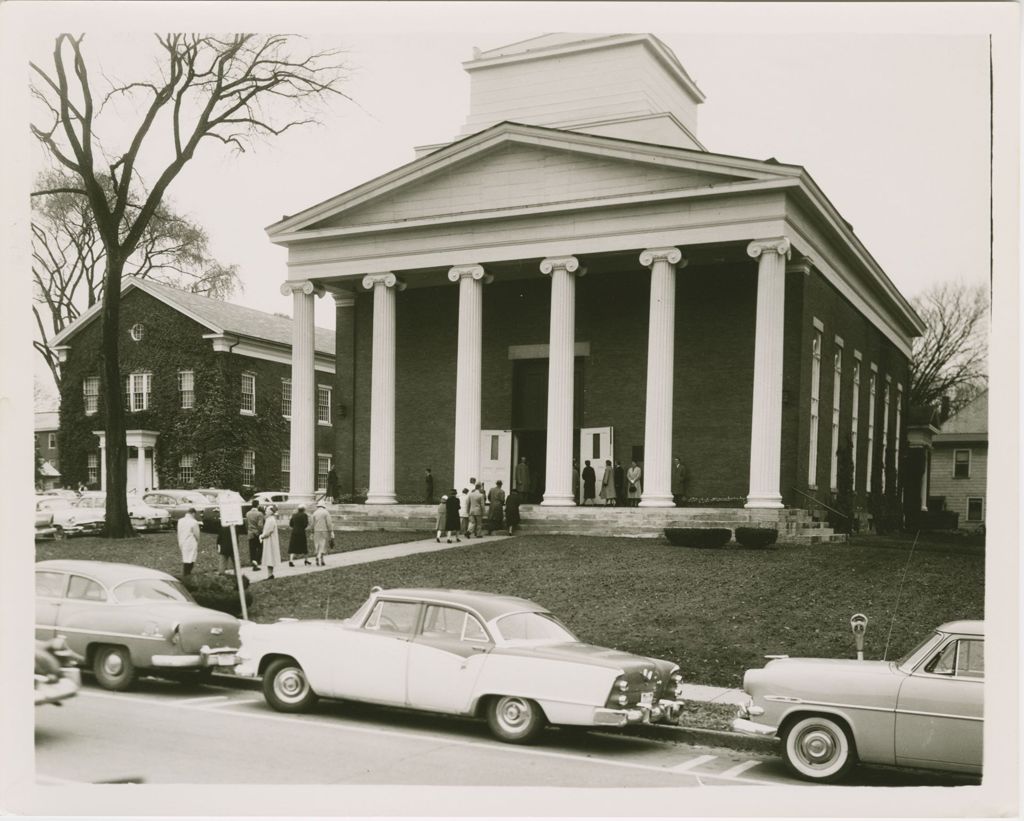 Miniature of Congregational Church, First