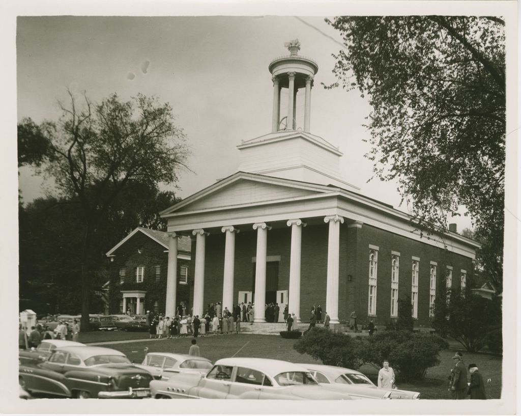 Miniature of Congregational Church, First