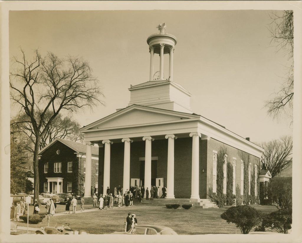 Miniature of Congregational Church, First