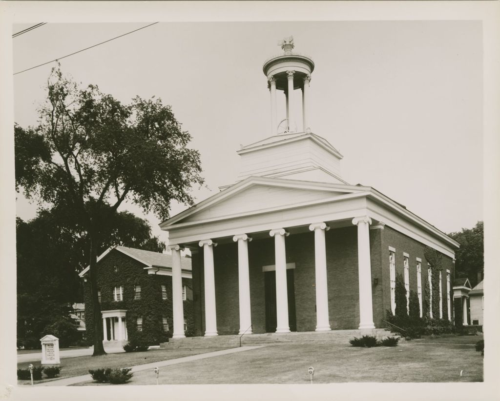 Miniature of Congregational Church, First