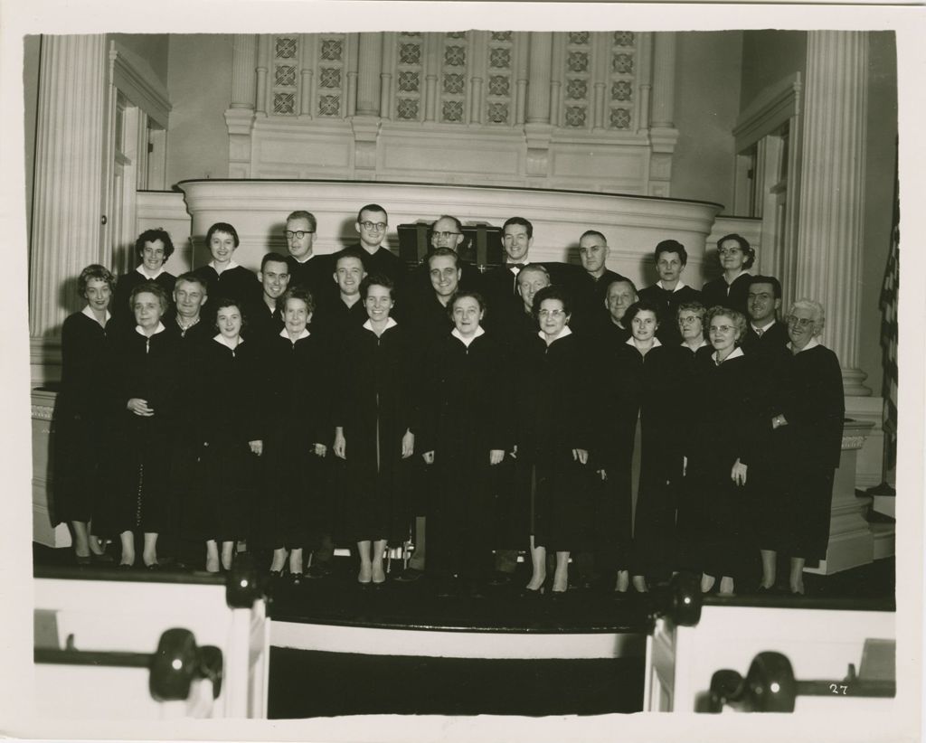 Miniature of Congregational Church, First - Groups