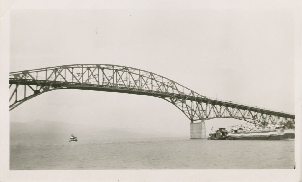 Miniature of Crown Point Bridge (Lake Champlain)