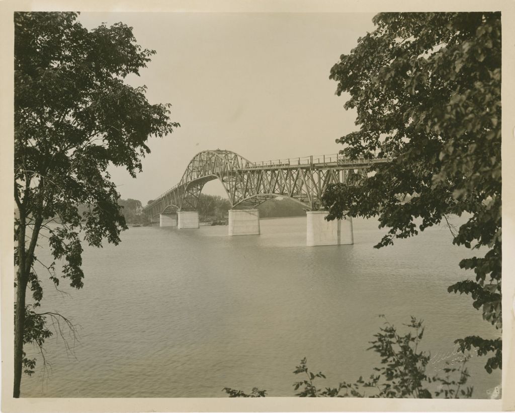 Miniature of Crown Point Bridge (Lake Champlain)