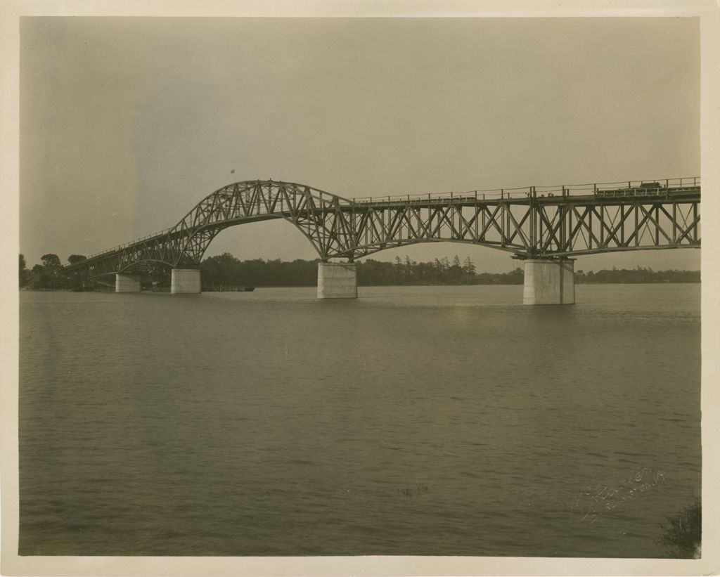 Miniature of Crown Point Bridge (Lake Champlain)