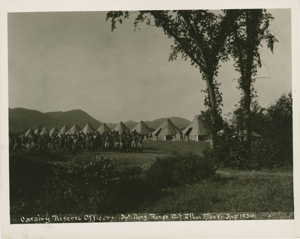 Miniature of Fort Ethan Allen Artillery Range (Underhill)