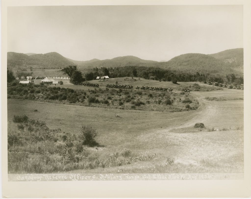 Miniature of Fort Ethan Allen Artillery Range (Underhill)