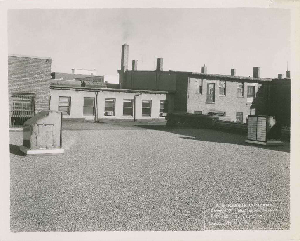 Miniature of Kresge's (Burlington Store) - exteriors, excavation, construction