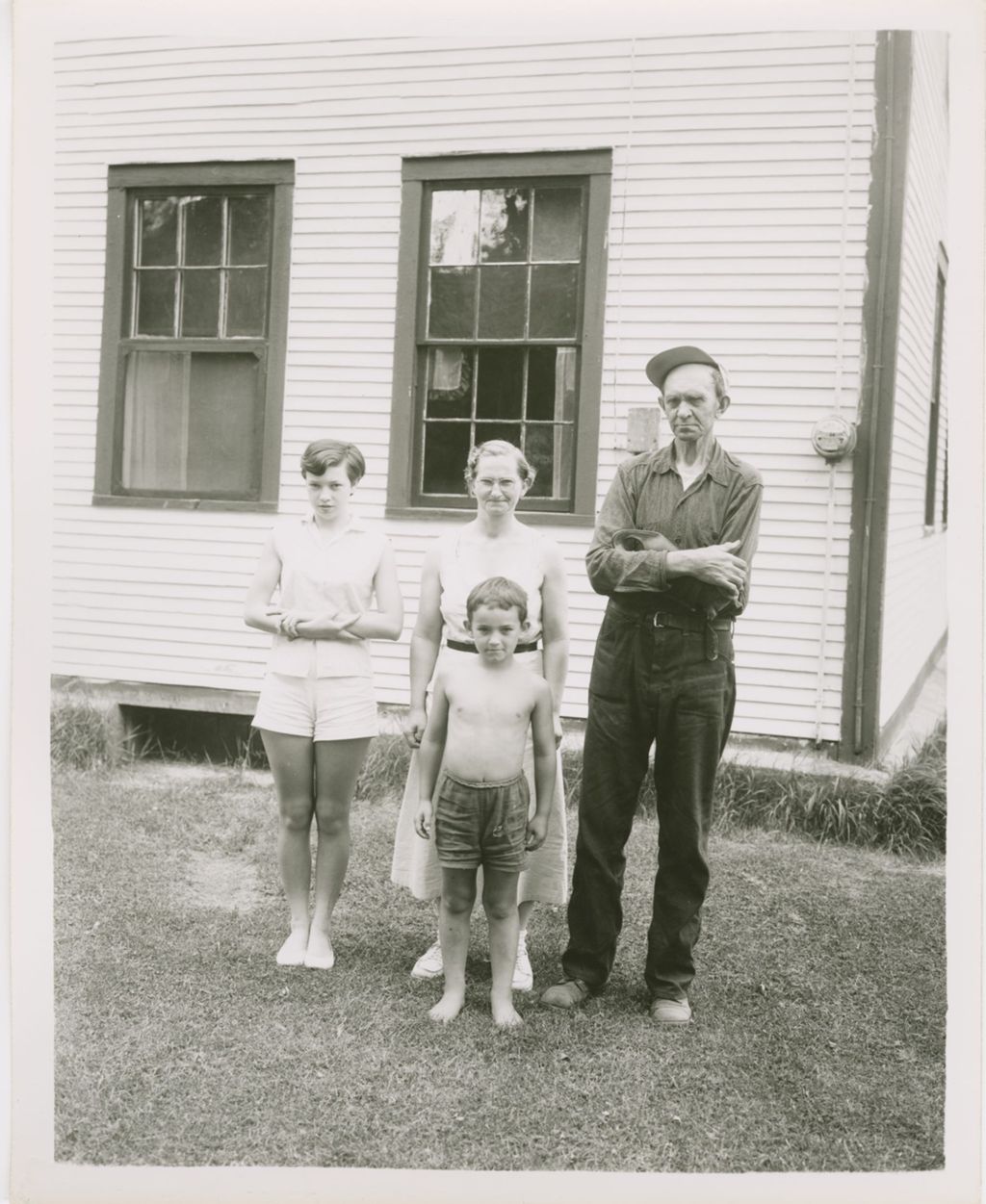 Miniature of Portraits, families, unidentified