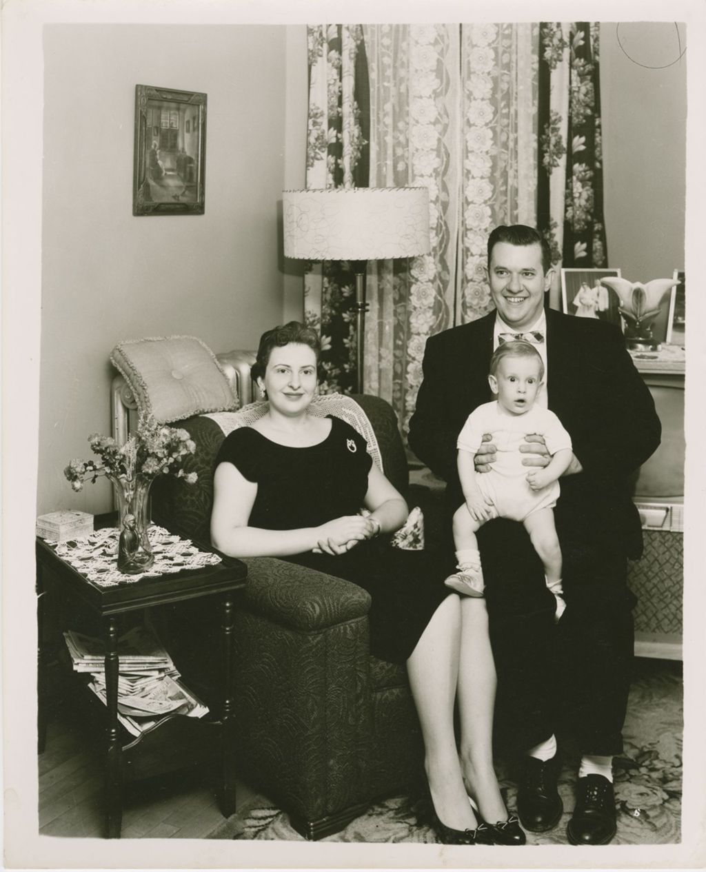 Miniature of Portraits, families, unidentified