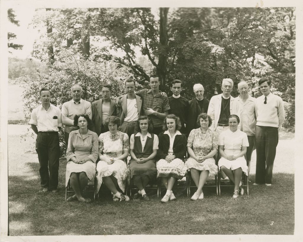 Miniature of Portraits, groups, unidentified