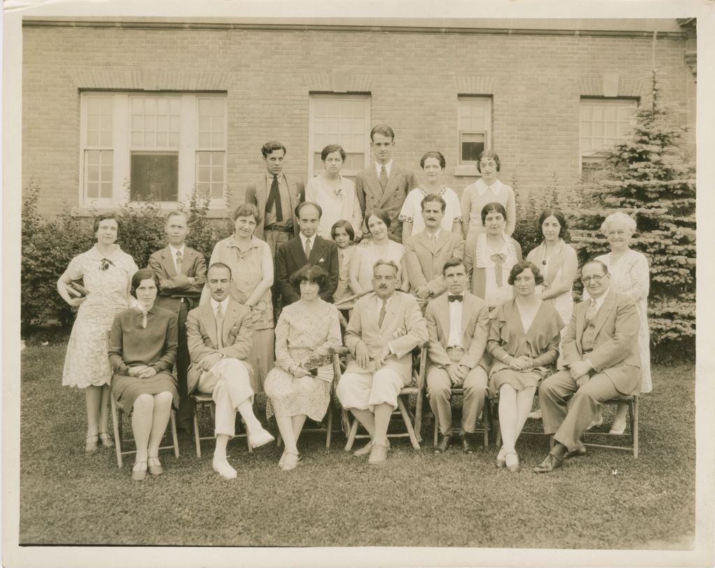 Miniature of Portraits, groups, unidentified