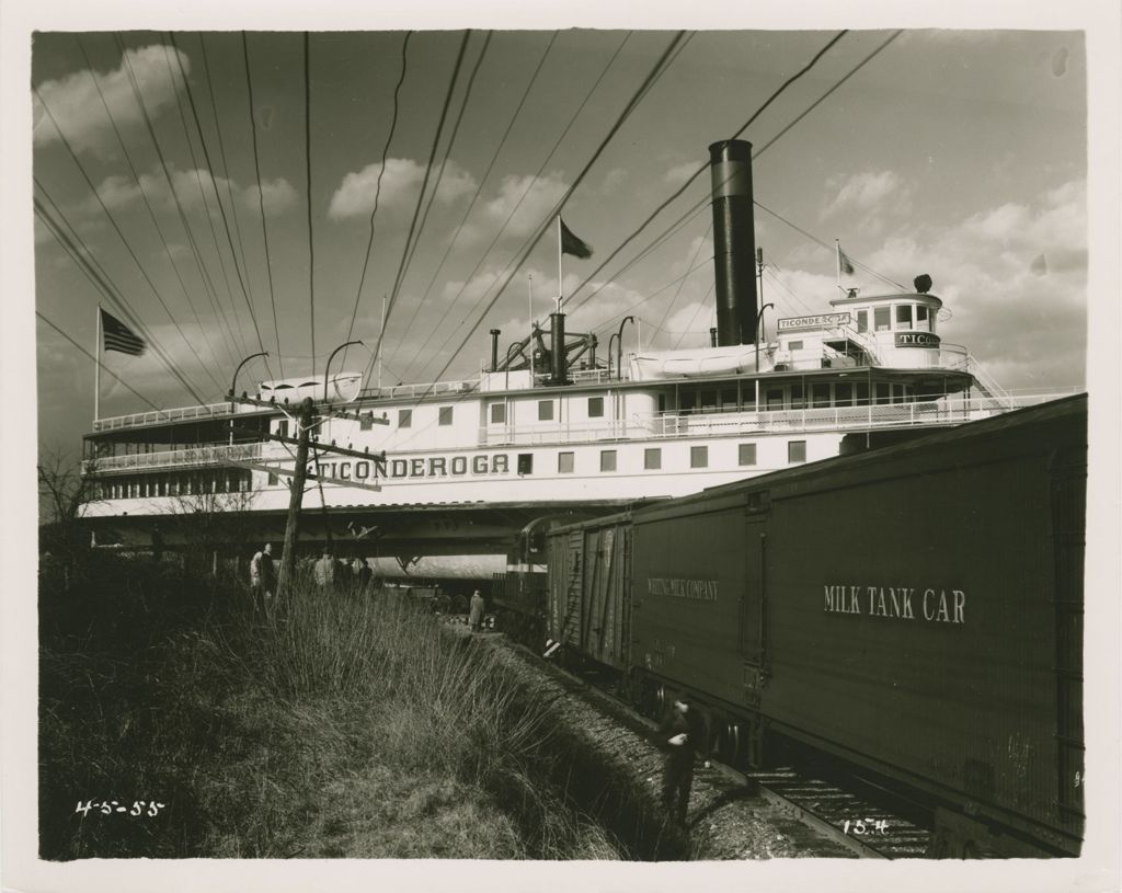 Miniature of Ticonderoga - Move to Shelburne Museum