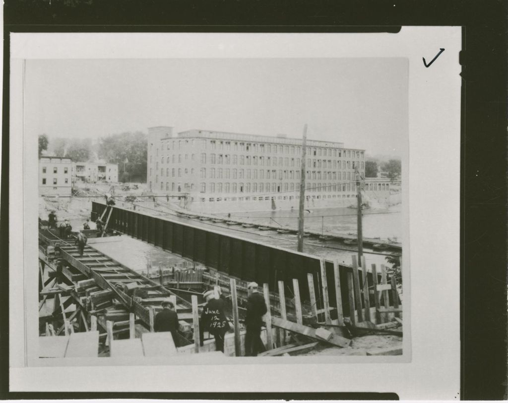 Miniature of Winooski Bridge Construction (4X5's)