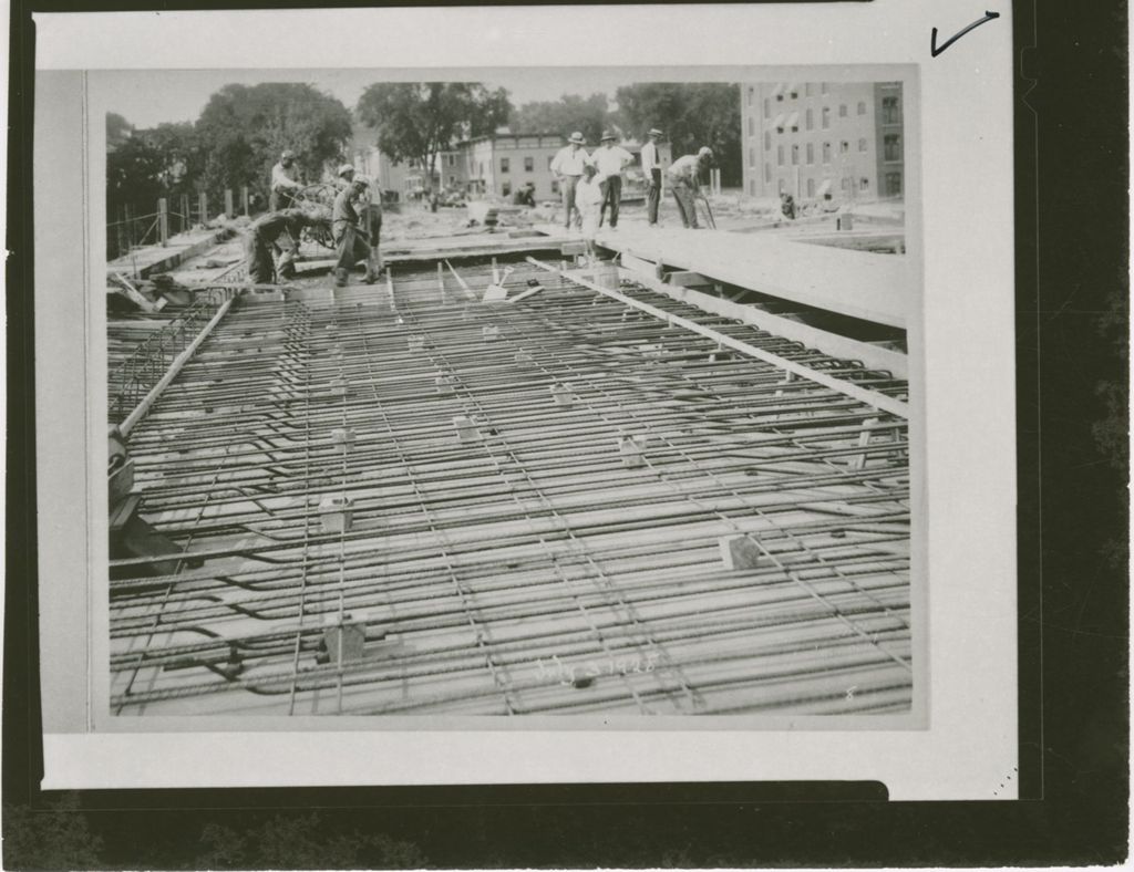 Miniature of Winooski Bridge Construction (4X5's)