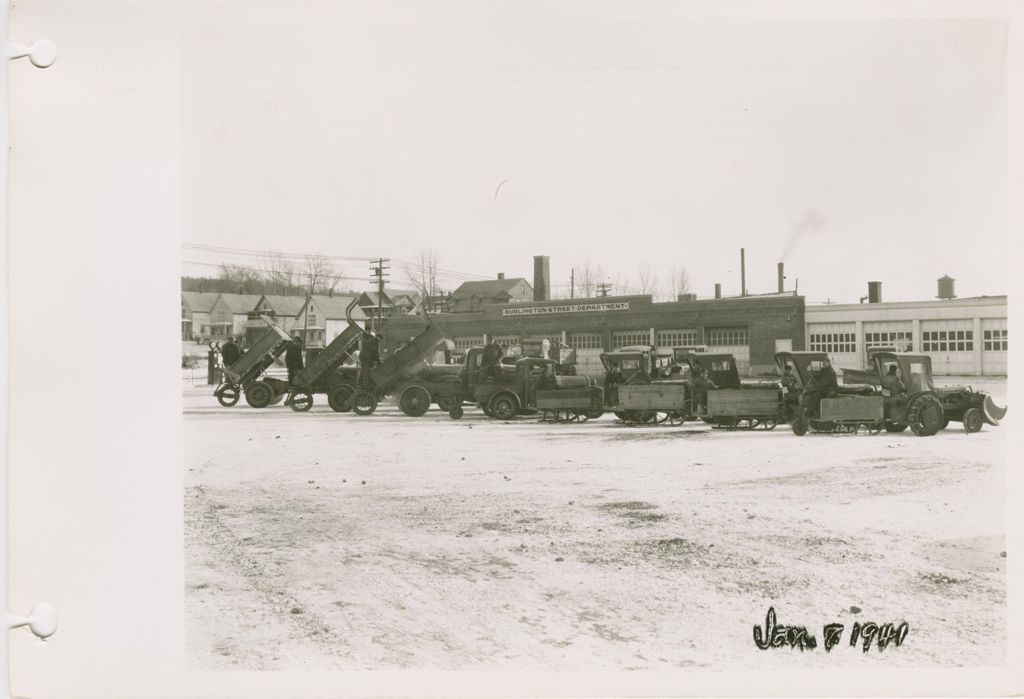 Miniature of Burlington Street Department Buildings - Equipment