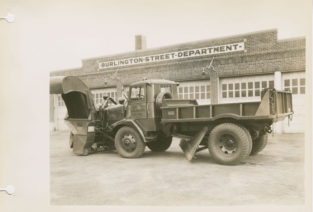 Miniature of Burlington Street Department Buildings - Equipment