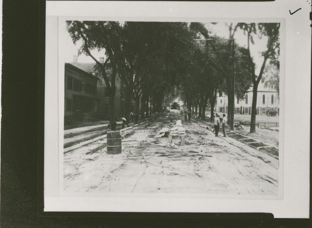 Miniature of Burlington Streets: College Street (4X5)