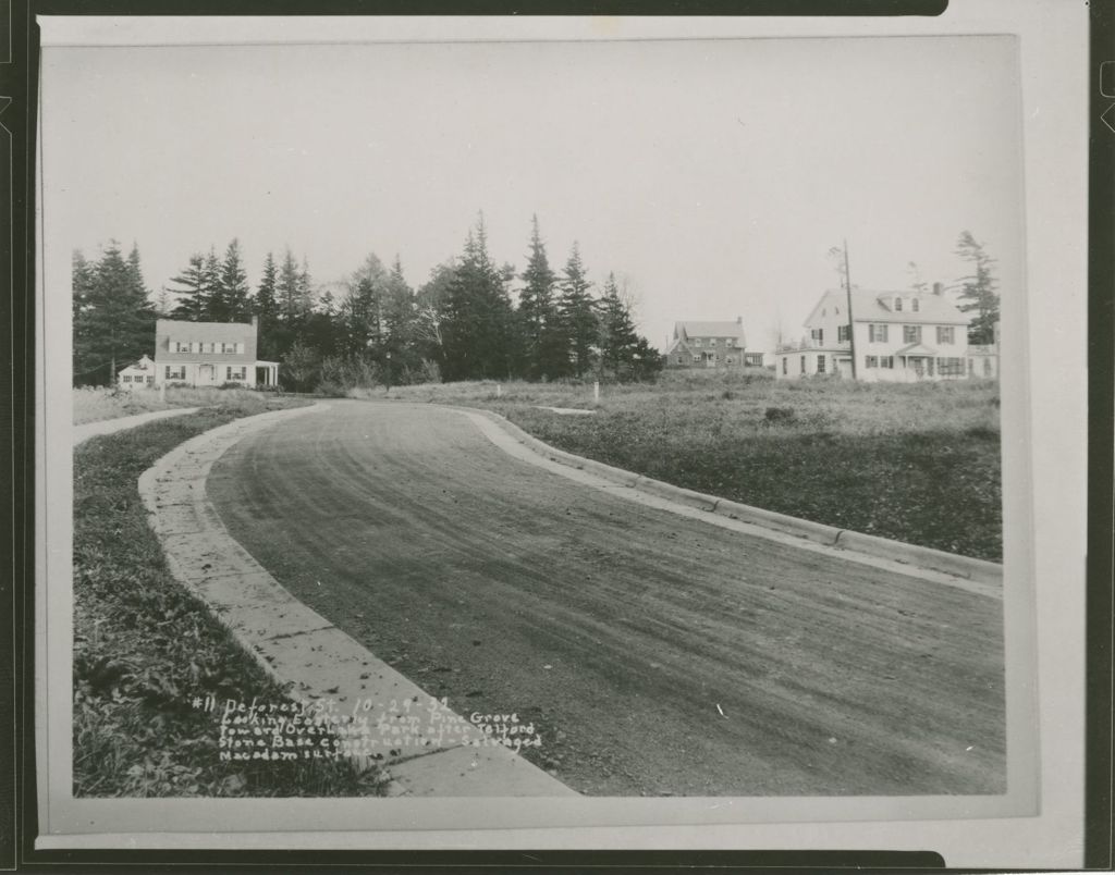 Miniature of Burlington Streets: DeForest Road (4X5)