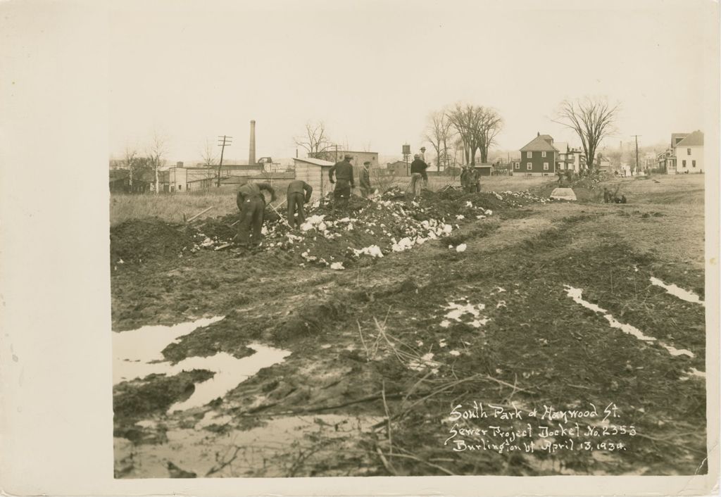 Miniature of Burlington Streets: Hayward St. & Hayward St. Sewer