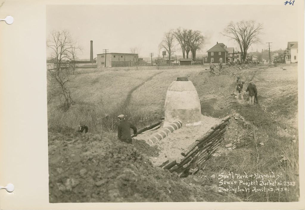 Miniature of Burlington Streets: Hayward St. & Hayward St. Sewer