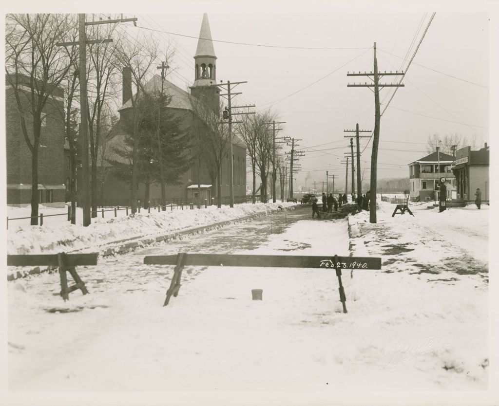 Miniature of Burlington Streets: Pine St.