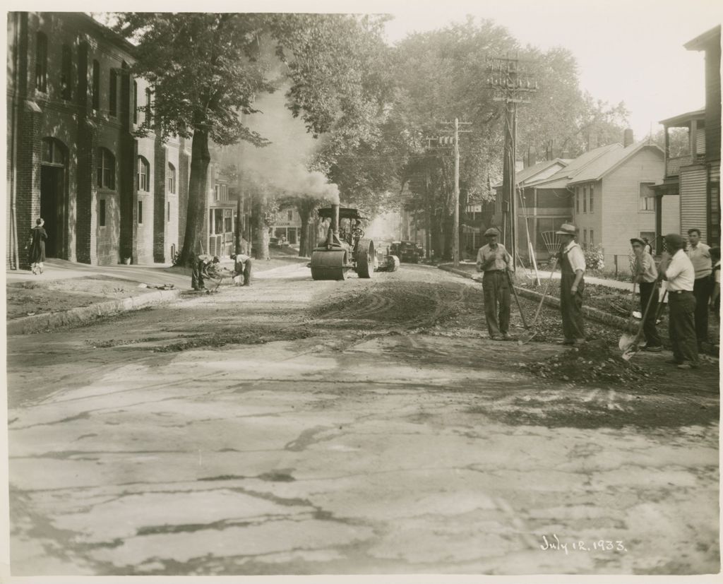 Miniature of Burlington Streets: Pine St.