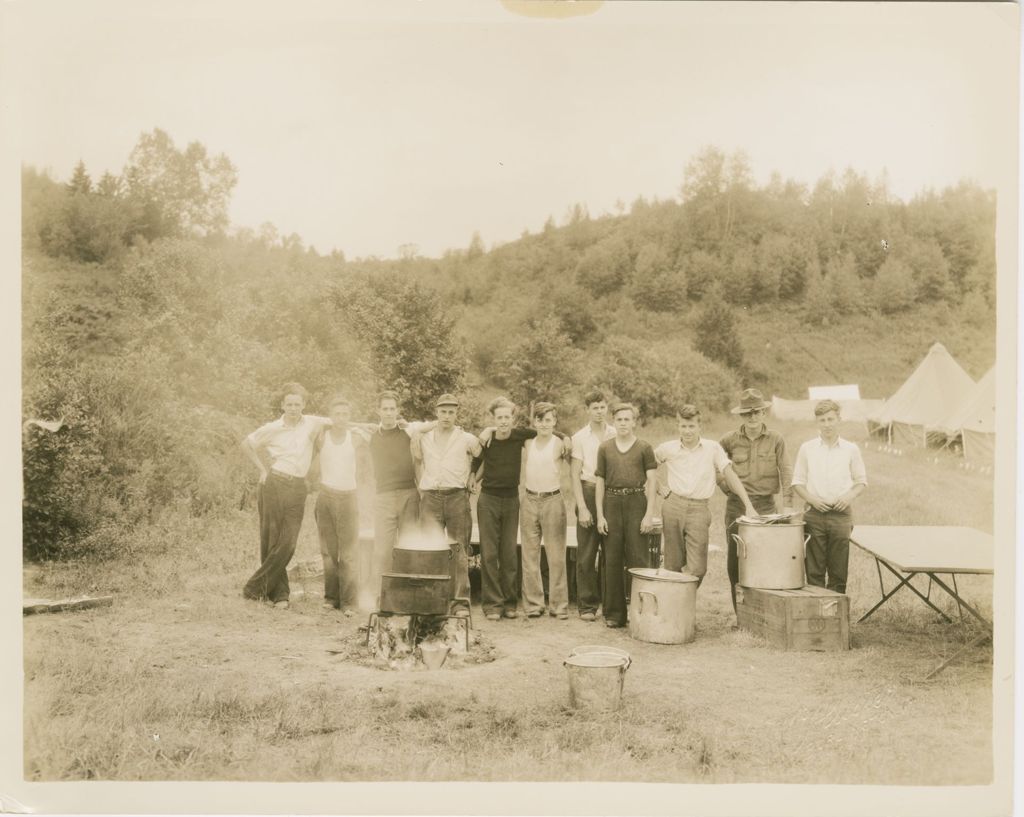 Miniature of Civilian Conservation Corps.