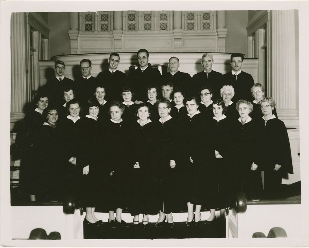 Miniature of Congregational Church, First - Groups