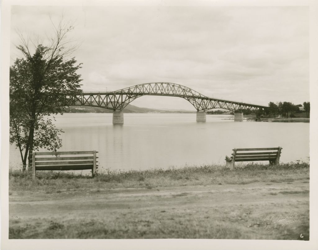 Miniature of Crown Point Bridge (Lake Champlain)