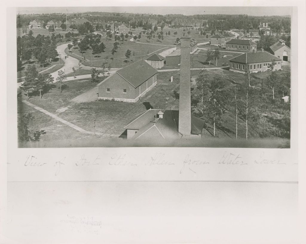 Miniature of Fort Ethan Allen, Colchester