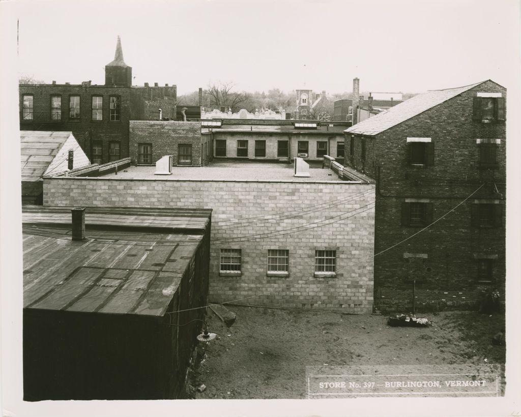 Miniature of Kresge's (Burlington Store) - exteriors, excavation, construction