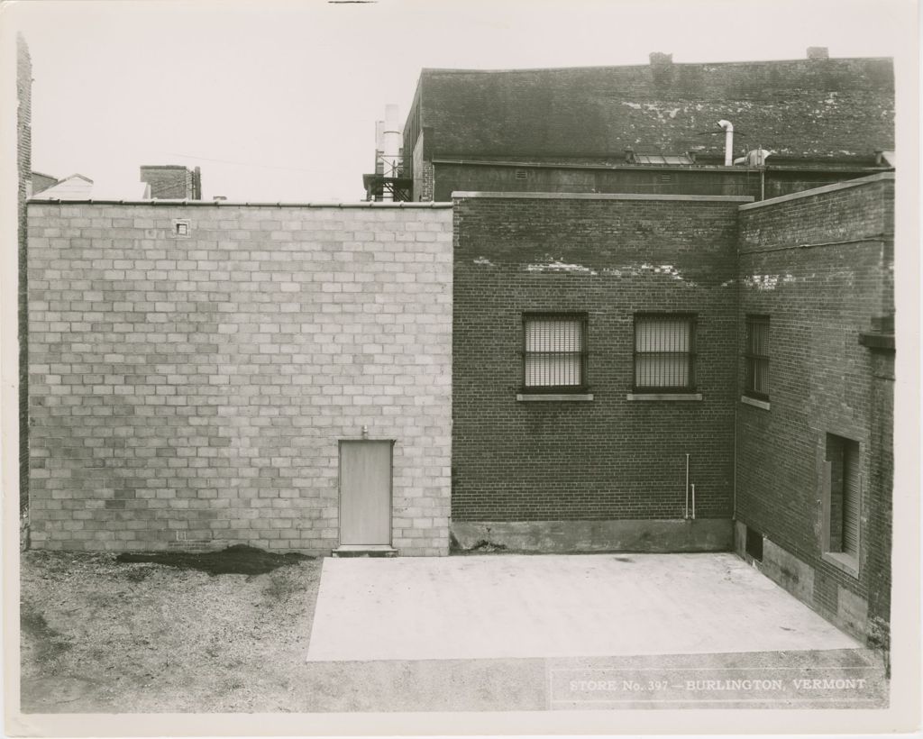 Miniature of Kresge's (Burlington Store) - exteriors, excavation, construction