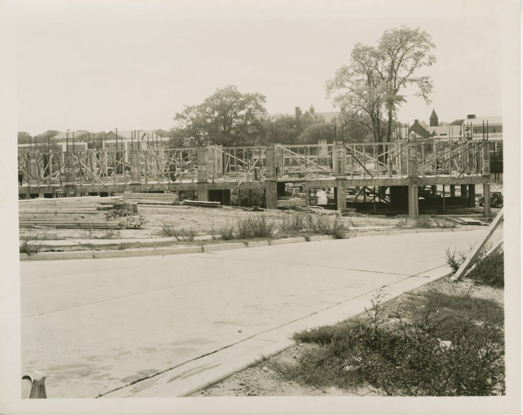 Miniature of Mary Fletcher Hospital, Burlington - Construction