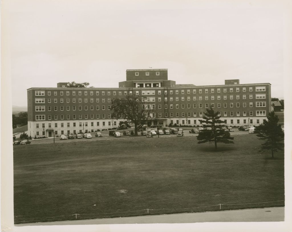 Miniature of Mary Fletcher Hospital, Burlington - Construction