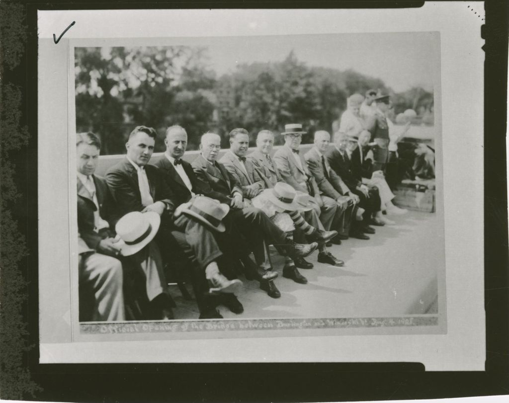 Miniature of Winooski Bridge - Opening Ceremonies (4X5's)