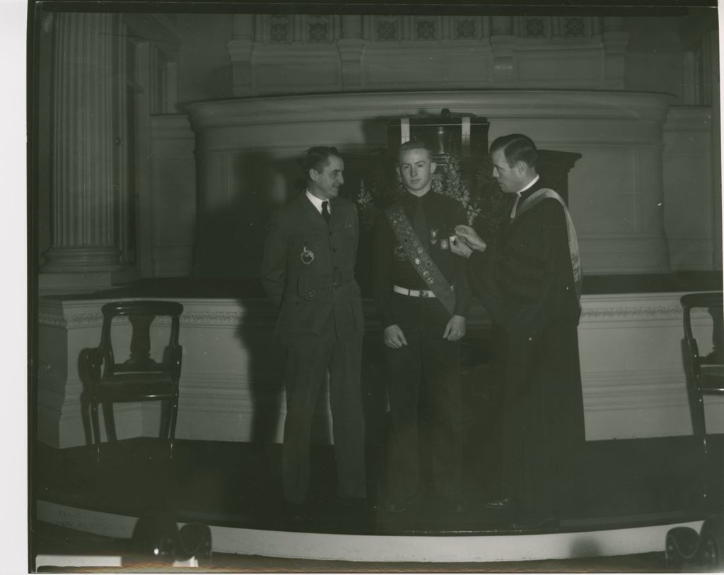 Miniature of Boy and Cub Scouts